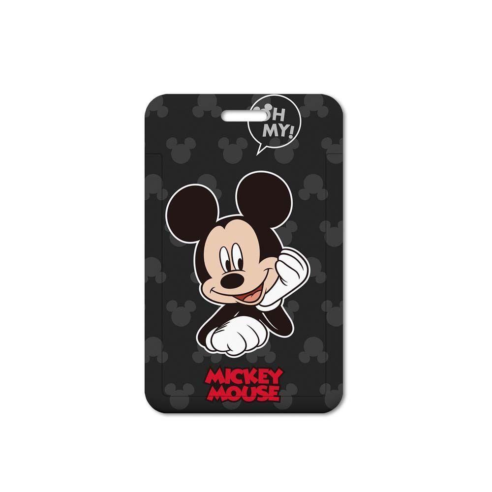 ZAIJIE24 Vỏ Đựng Thẻ ID / Thẻ ID / Tiền Hình Chuột Mickey Minnie Hoạt Hình Đáng Yêu Có Dây Đeo