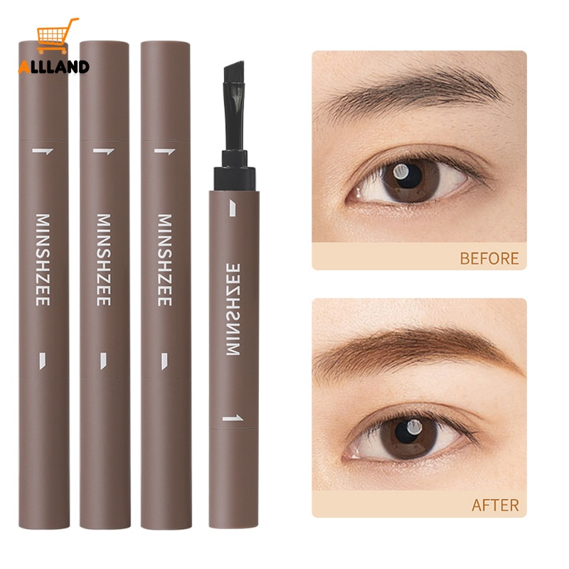 Kem Trang Điểm Lông Mày 4 Màu Sắc Tự Nhiên Lâu Trôi Chống Thấm Nước Và Mồ Hôi Không Bị Nhòe