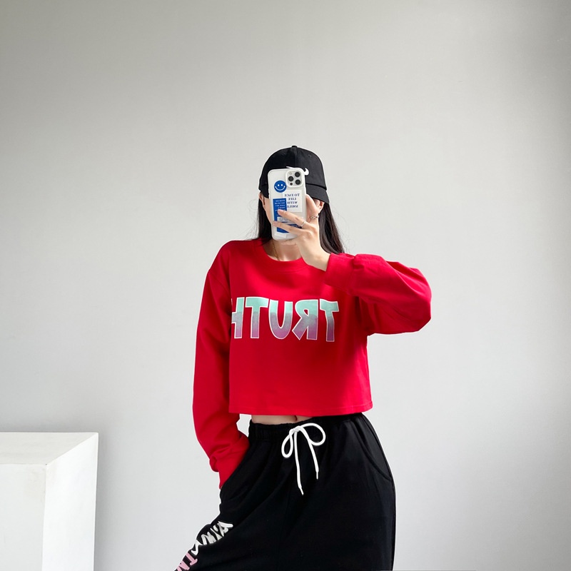 Set áo crop-top JEWIS TRUTH và quần jogger Dancing Hip-hop cá tính - J129