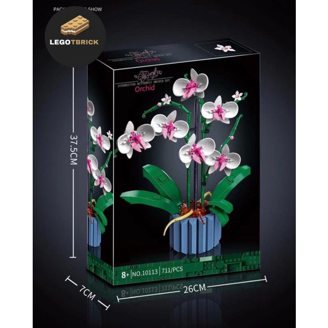 Đồ chơi lắp ráp mô hình thông minh Hoa Lan Tbrick