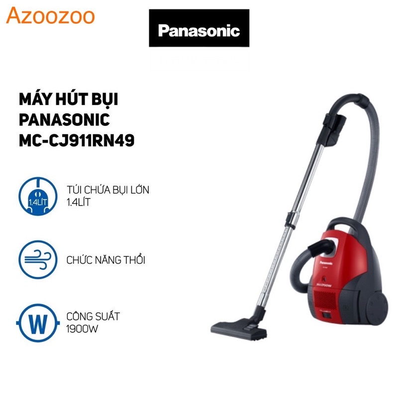 Máy Hút Bụi Panasonic MCCJ911RN49 Hàng Chính Hãng