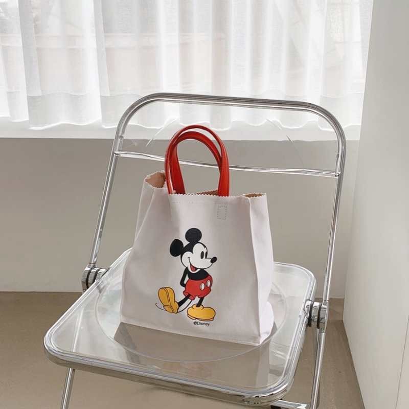 sỉ Túi Vải Đeo Chéo In Hình Chuột Mickey Dễ Thương ( tuyển sỉ )