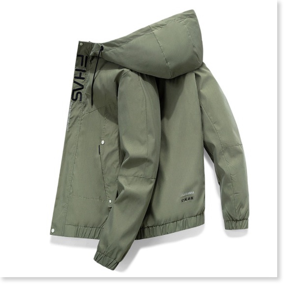 Áo khoác nam, áo gió nam nữ 2 lớp cao cấp chống nước chống gió chống tia UV bên trong lót lưới thoáng khí - Áo thu đông