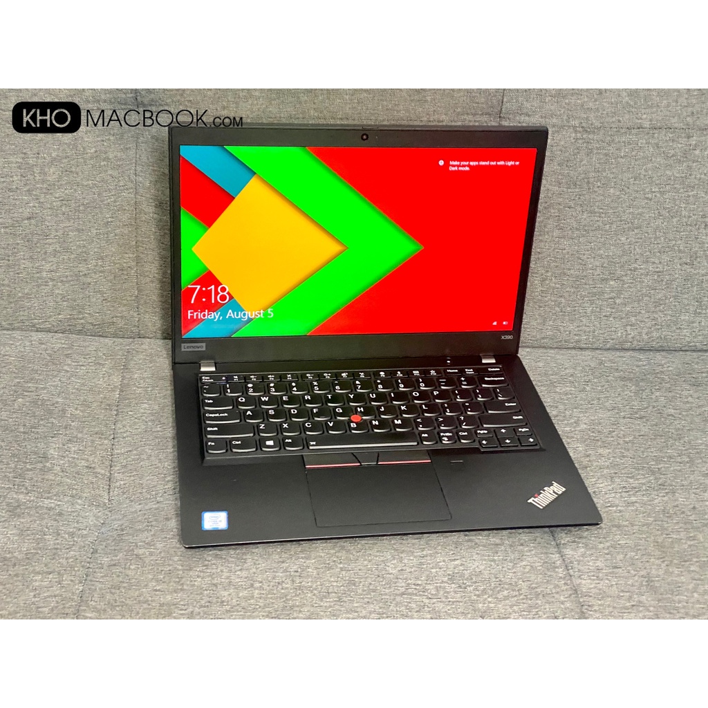 Laptop ThinkPad X390 Core i7-8365U l i5-8365U l RAM 16GB l SSD 256GB l Màn 14inch FHD  MỚI 99%