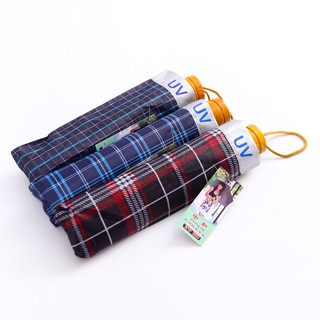 Ô - dù gấp gọn kẻ sọc uv
