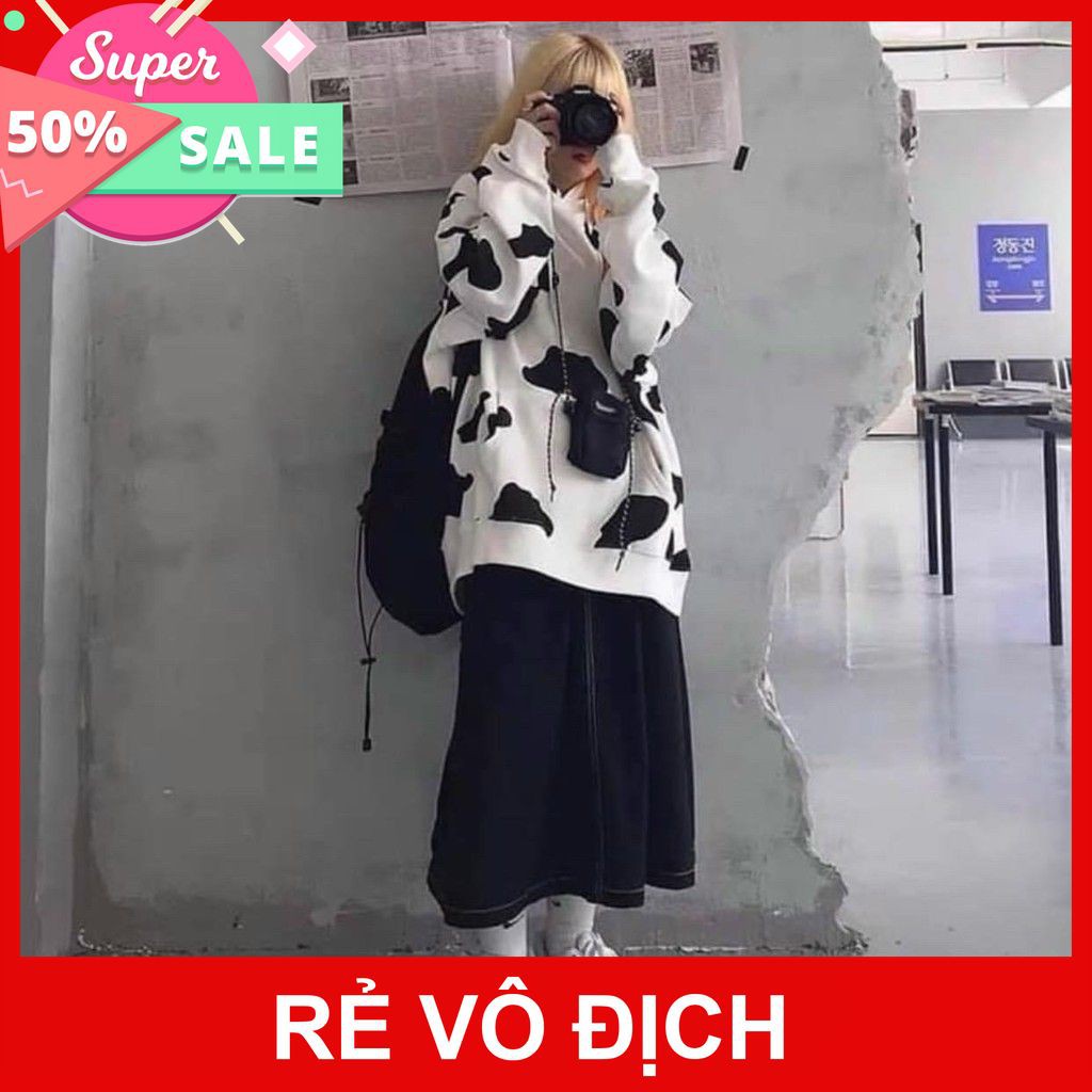 Áo Nỉ Nữ Thụng Bò Sữa Mũ Chùm Nữ MT121 TTBS