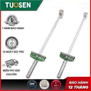 [Ảnh thật/Video -⚡️FREESHIP⚡️] Tay cân lực cờ lê lực, cần xiết lực đầu vuông (cần siết lực) 0-300N.m và 0-500N.m TUOSEN