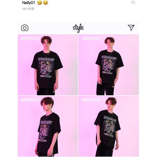 Áo phông nelly heybig (có sẵn) dominant