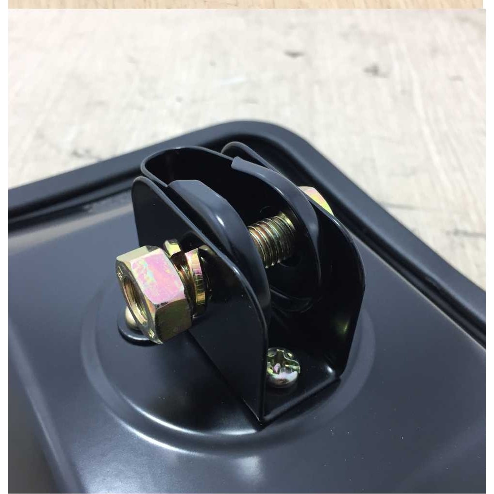 Gương chiếu hậu xe tải nhỏ, xe máy cày độ, Hyundai, Daewoo. Mã số SL738 tai kẹp chính giữa, hình chữ nhật L225*b180