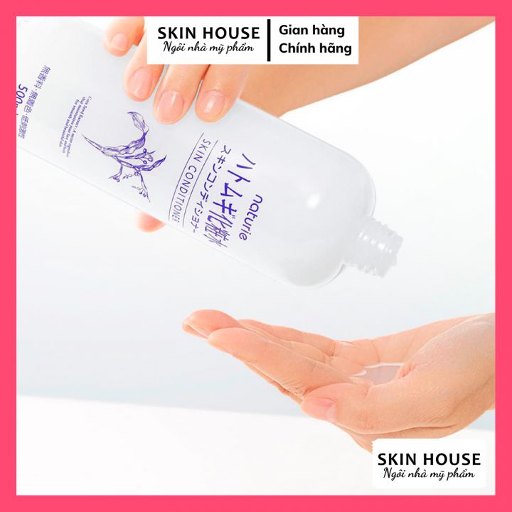 Nước Hoa Hồng Naturie Hatomugi Skin Conditioner 500ml Ý Dỹ