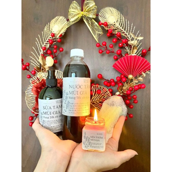 Sữa tắm Mùi Già 100% từ Thiên Nhiên 300ml