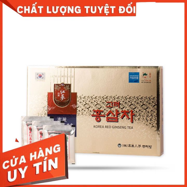 Trà Hồng Sâm Hàn Quốc Korea Red Ginseng Tea (3g x 100 gói)