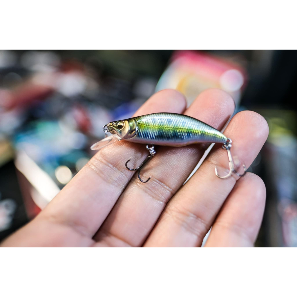 MỒI GIẢ CÂU CÁ CHÍNH HÃNG MEGABASS HUMPBACK GH46 Chiều dài: 46mm Trọng lượng: 4.0g