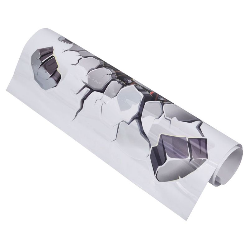 Decal dán tường PVC Họa Tiết 3D Hình Quả Bóng Đá Dùng Trang Trí Phòng Cho Trẻ Nhỏ