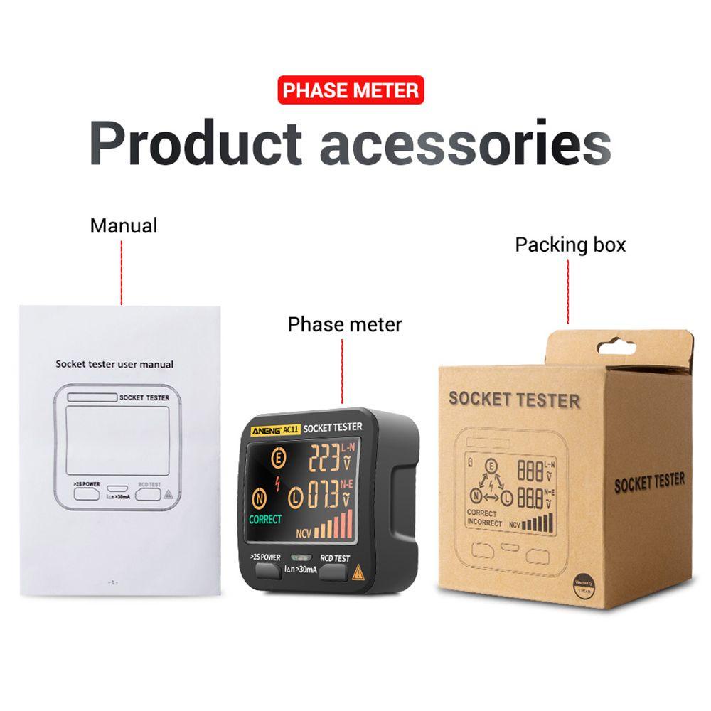 Thiết Bị Kiểm Tra Điện Áp Thông Minh Đa Năng