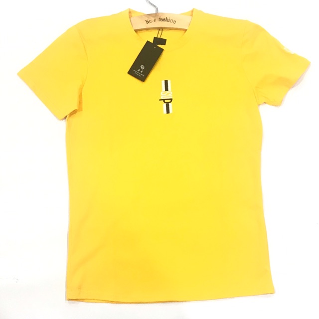 Áo thun có cổ sợi cotton 100%