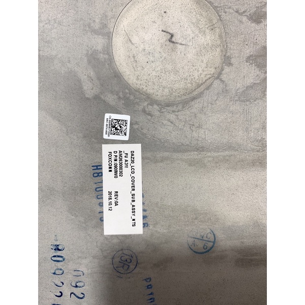 Vỏ mặt A back cover Dell Latitude E7280 7290 zin tháo máy