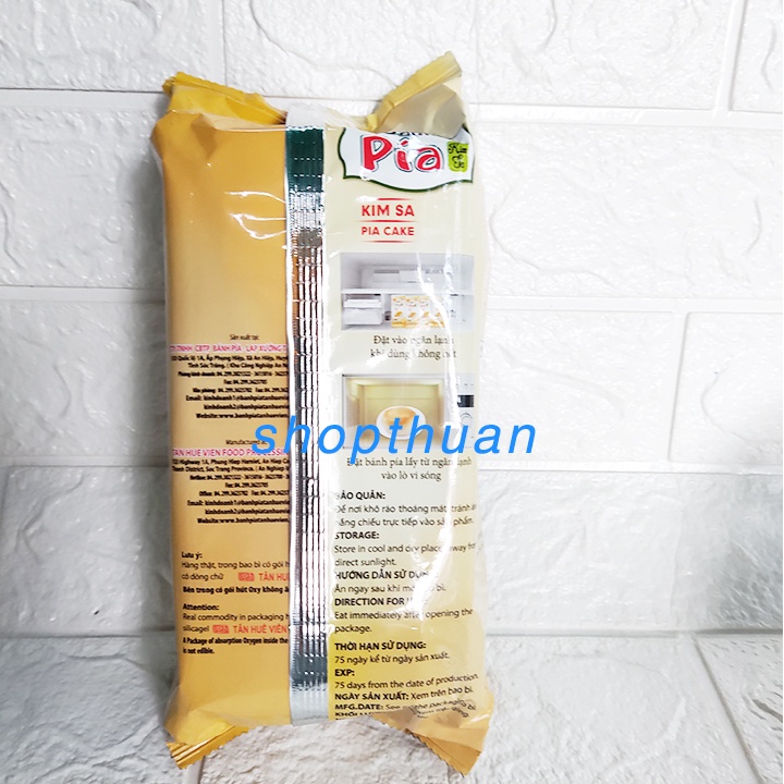 Bánh pía kim sa Tân Huê Viên 300gr