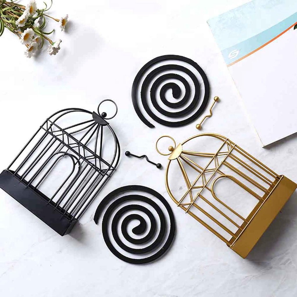 Giá Đỡ Nhang Muỗi Bằng Sắt Phong Cách Bắc Âu Cổ Điển