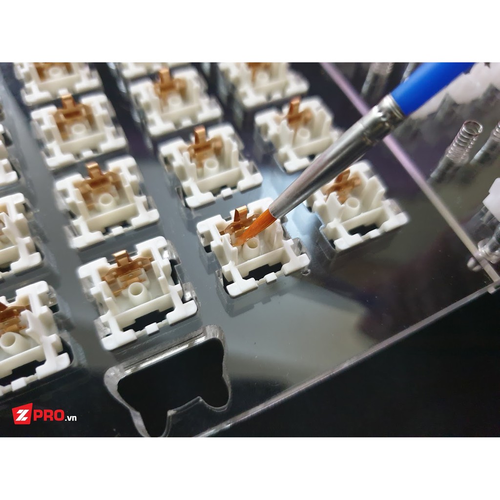 Gateron switch lube sẵn bằng krytox mix 105:205