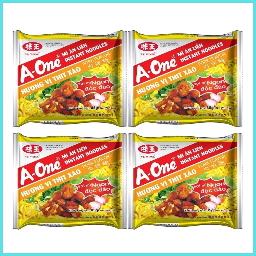 Mì thịt xào Aone thùng 30 gói x85g-Thương hiệu của người Việt