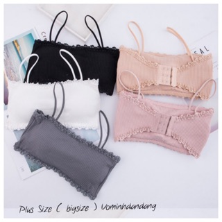 ÁO BRA CUP NGANG Vải LEN TĂM MÓC CÀI SAU