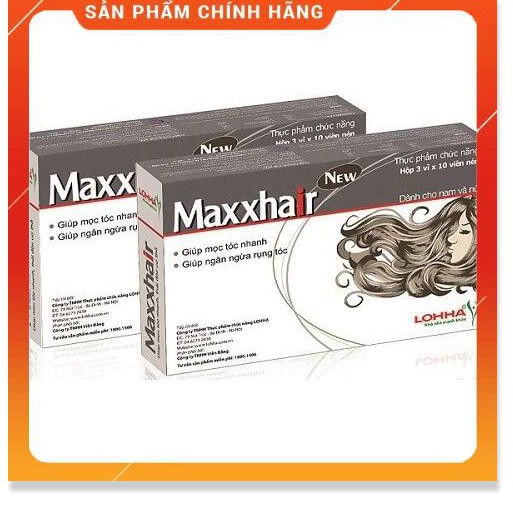 [Mua 6 tặng 1] Viên uống MAXXHAIR- Giúp kích thích mọc tóc