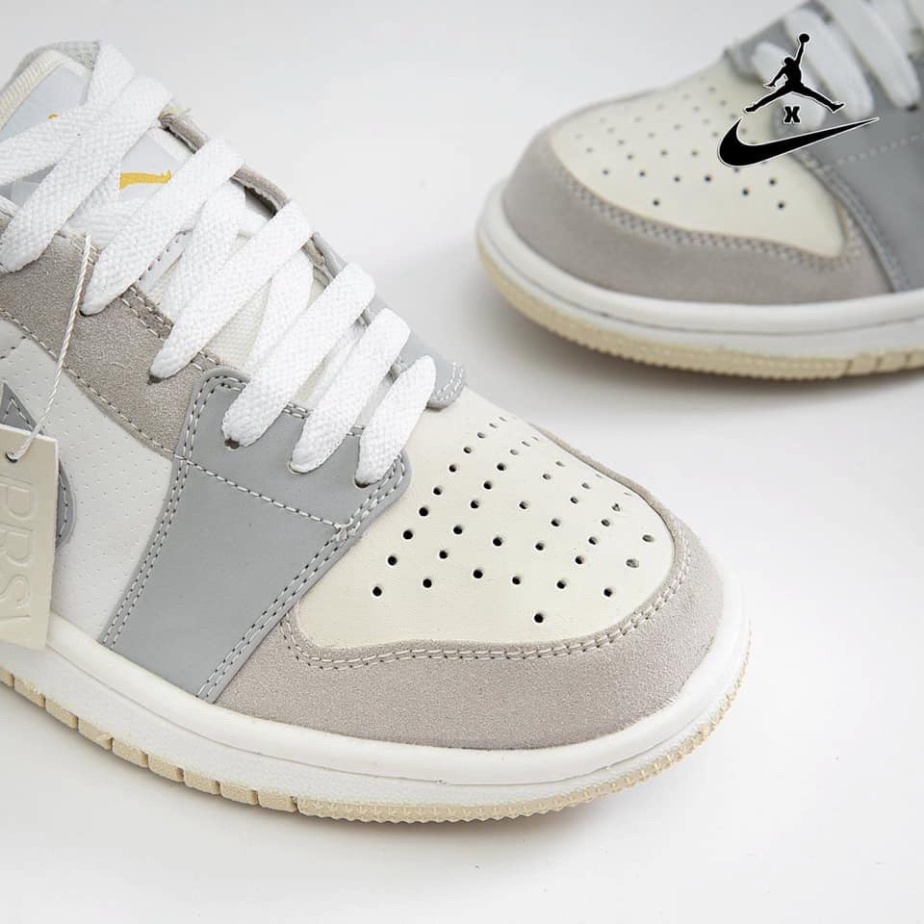 [FREE SHIP] [Bán Rẻ Xin Đánh Giá] Giày 𝐉𝐨𝐫𝐝𝐚𝐧 1 low paris màu xám xanh nam nữ, Giày sneaker JD 1 paris cổ thấp bản | BigBuy360 - bigbuy360.vn