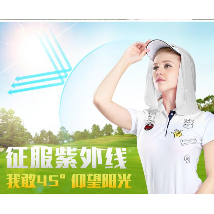 Khẩu Trang Chống Nắng Vải Lụa Mát Chuyên Dùng Khi Chơi golf Cho Nam Và Nữ