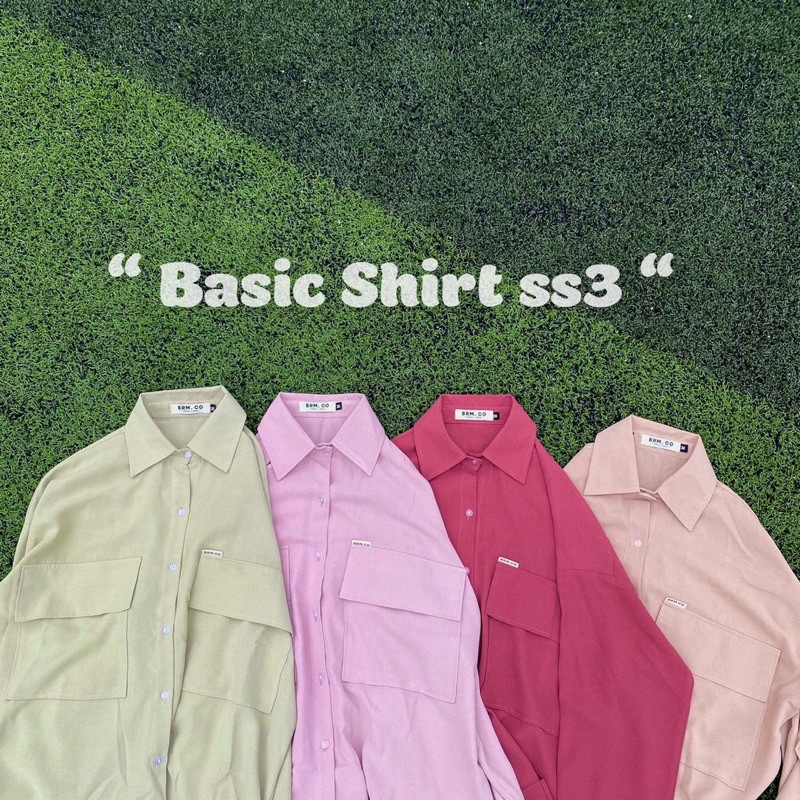 [Mã WASKT304 giảm 15% tối đa 30K đơn 99K] ÁO BASIC SHIRT SS3 | BigBuy360 - bigbuy360.vn