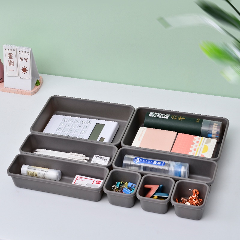 Set 8 Hộp Đựng Đồ Phân Loại Tiện Dụng Cho Nhà Bếp/Văn Phòng