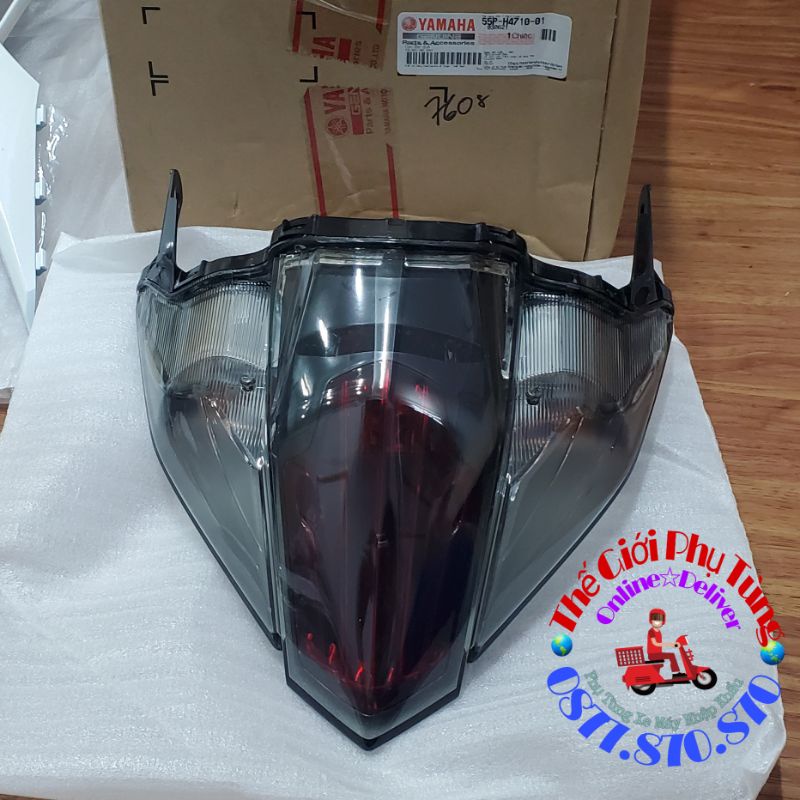 Cụm đèn hậu Exciter 135 2011-2014 zin mới chính hãng Yamaha - 55P-H4710-01