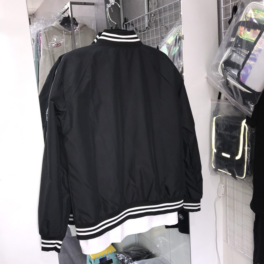 Áo Bomber TQRONA  - Torona Bomber Jacket Black Unisex