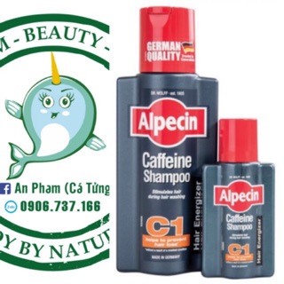 Dầu gội Alpecin C1 Caffeine - Chai mini 75ml