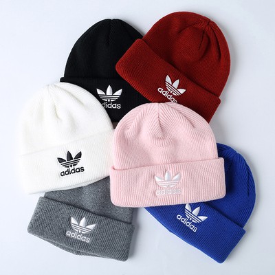 Mũ beanie Thêu Logo adidas Thời Trang Thu Đông Cho Nam Nữ