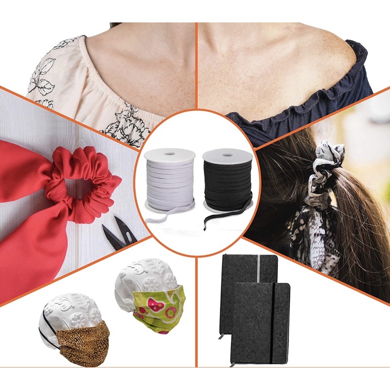 Thun luồn quần áo bản 1 phân  nhãn Venus cuộn dài 100m