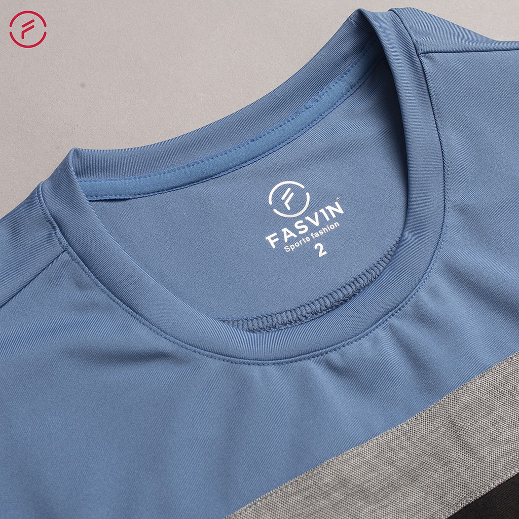 Bộ thể thao nam Fasvin AT20251.SG bộ hè nam cao cấp mềm nhẹ co giãn thoải mái mát mẻ | BigBuy360 - bigbuy360.vn