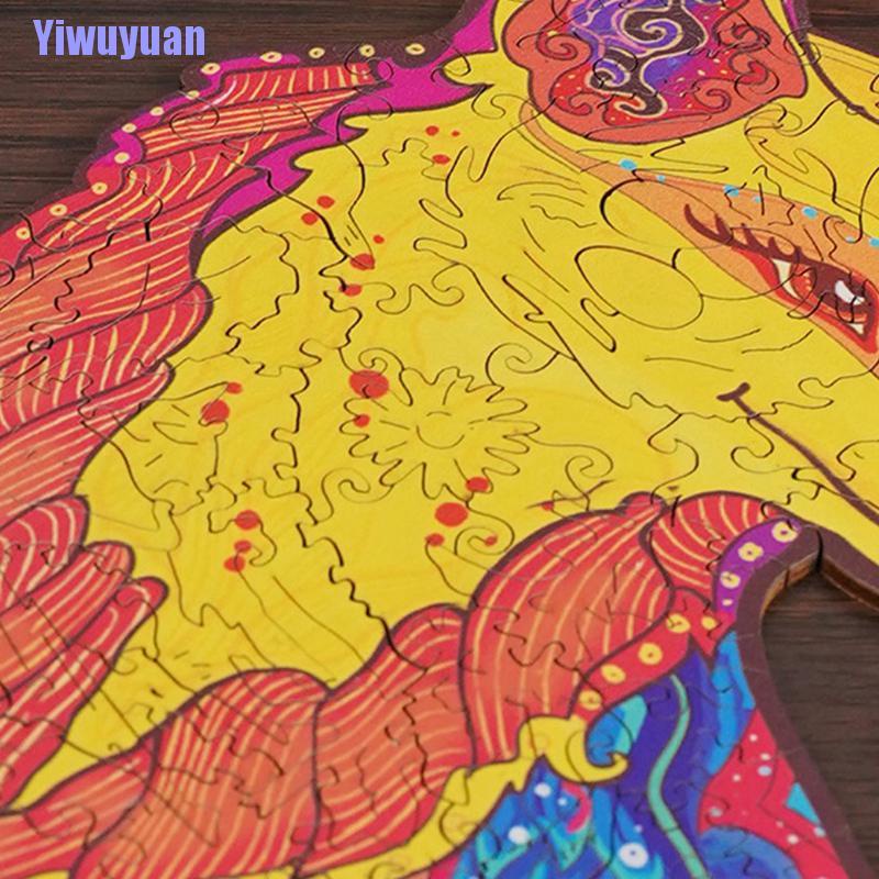 Bộ Đồ Chơi Xếp Hình Động Vật Bằng Gỗ Độc Đáo Cho Người Lớn Và Trẻ Em