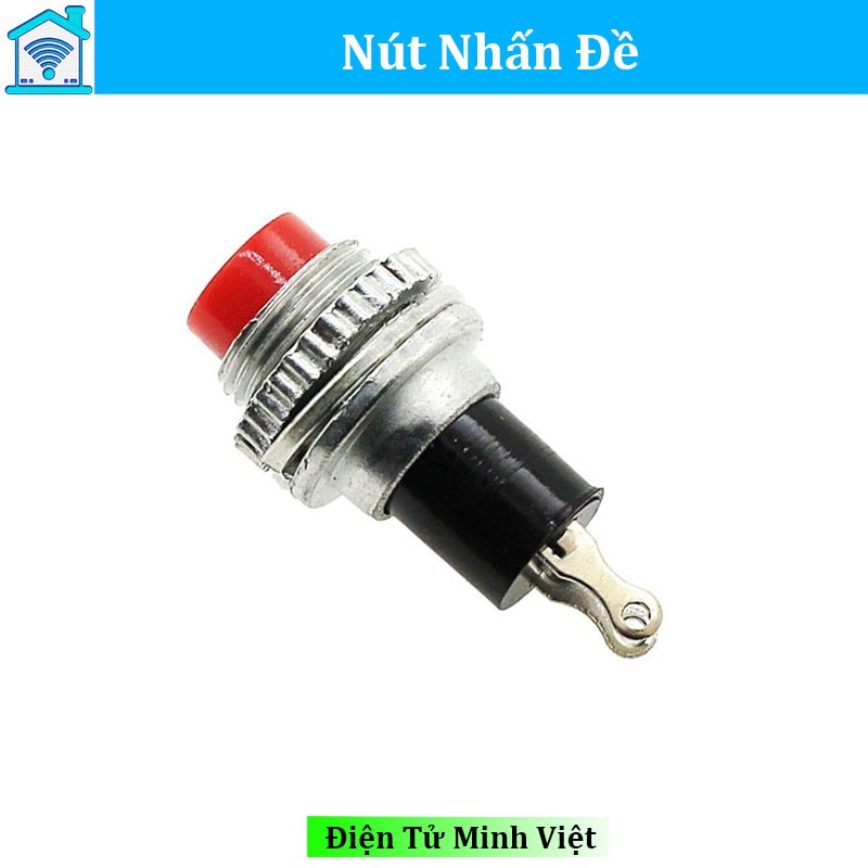 Nút Nhấn Đề 1 Vỏ Sắt Nhấn Nhả 1 Cái