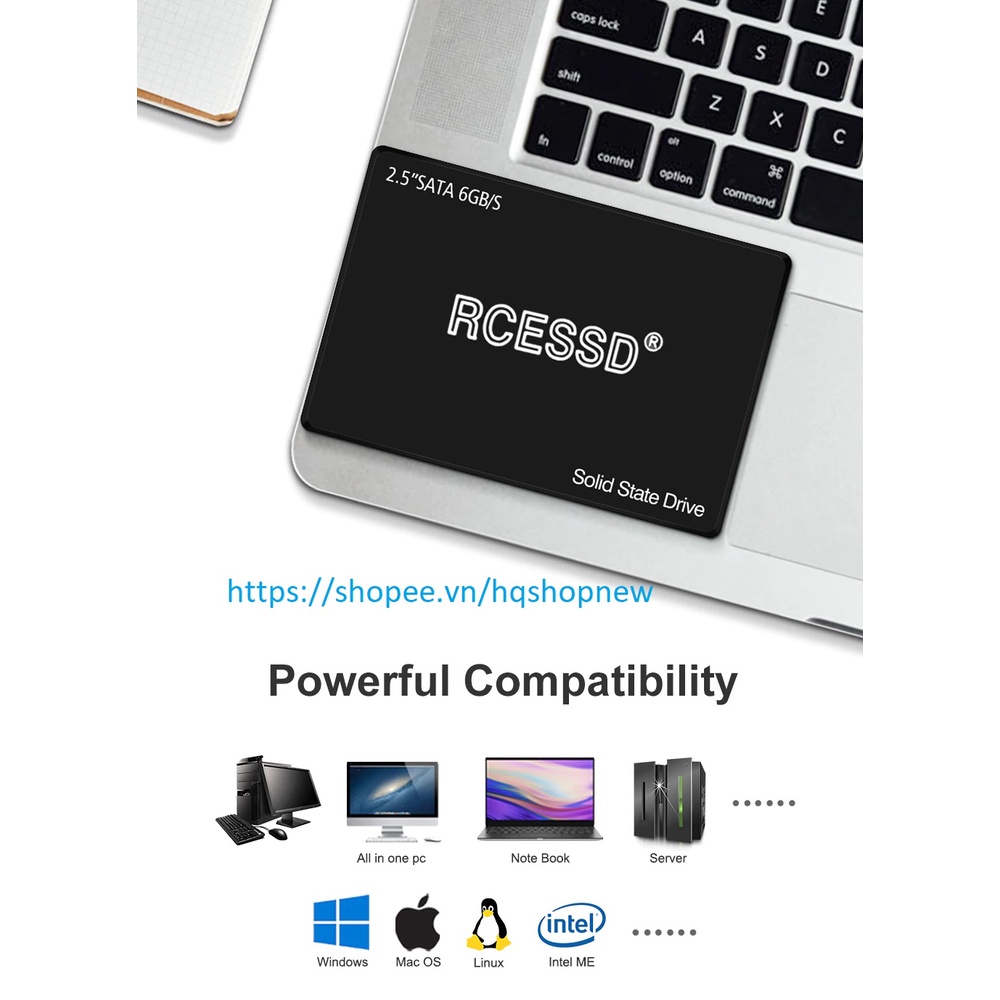 Ổ SSD 120G/240G/480G 2.5&quot; RCESSD RCE Giá rẻ chất lượng tốt