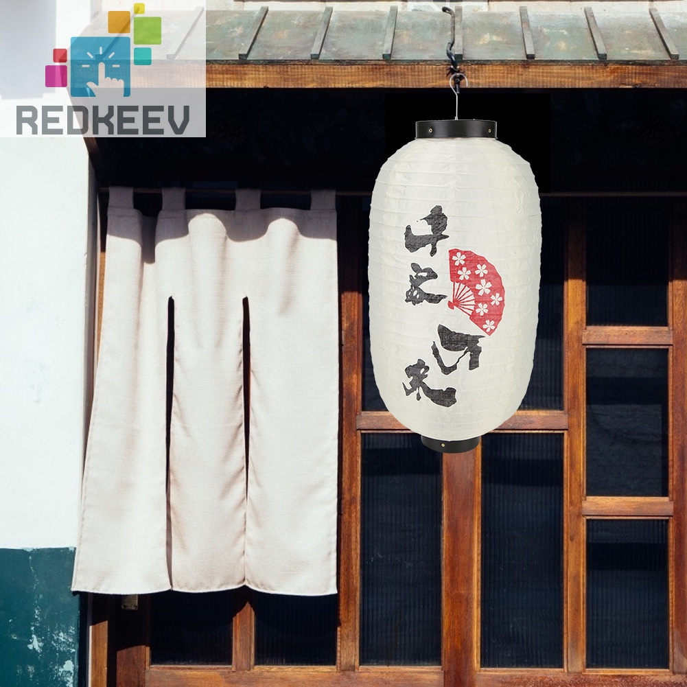 Đèn lồng 10 inch kiểu truyền thống Nhật Bản trang trí nhà hàng/quán bar