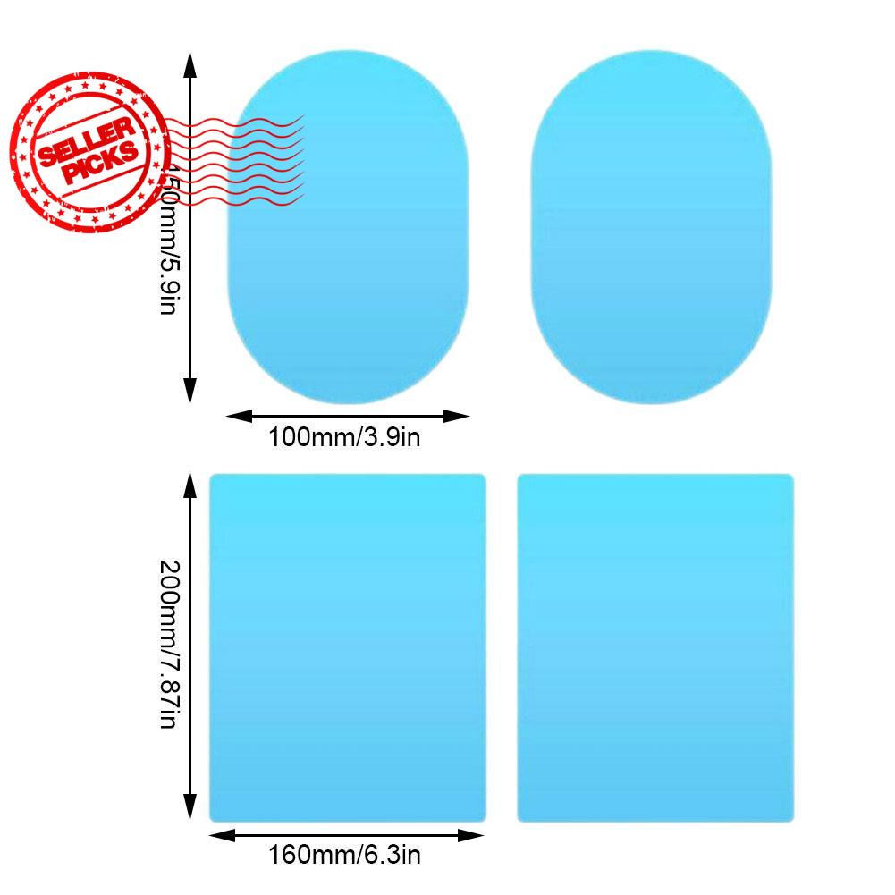 Phim Dán Kính Chiếu Hậu Trong Suốt Chống Nước Mưa Chống Văng A5C1