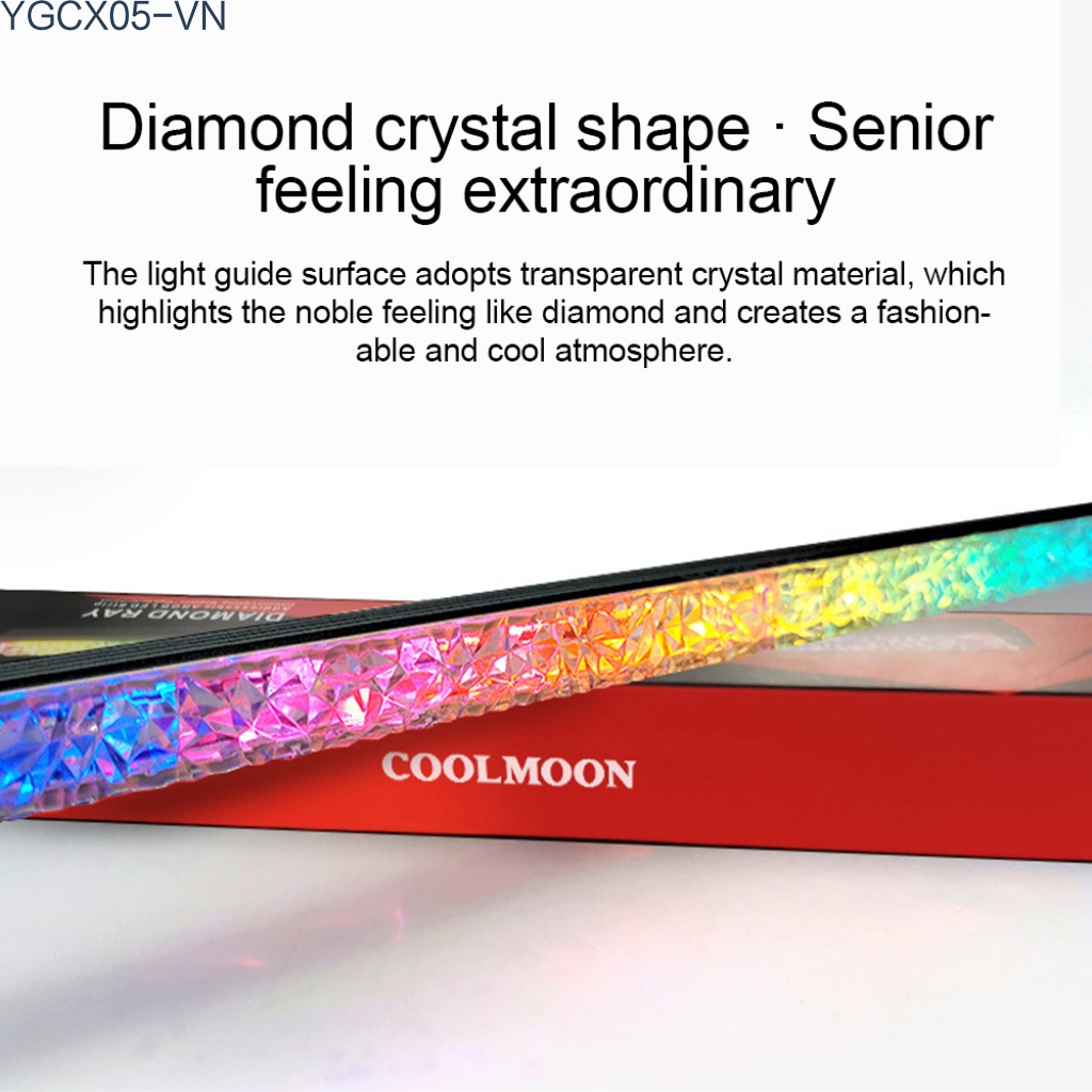 Thanh Đèn Led 4pin Rgb 5v / 3pin Cỡ Nhỏ Có Nam Châm Trang Trí Khung Gầm | BigBuy360 - bigbuy360.vn