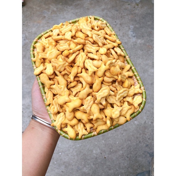Bánh quy cá mặn