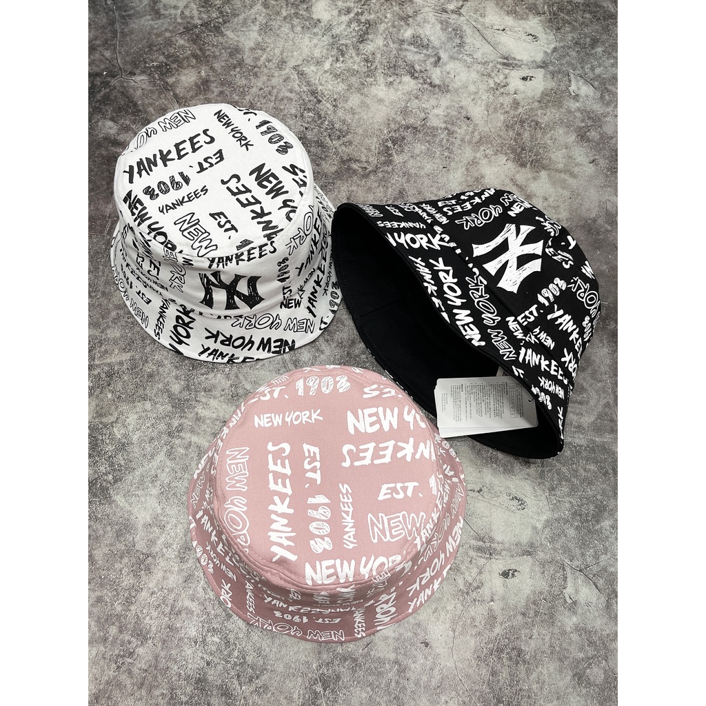 Nón Vành Thời Trang New York Graffiti Bucket Hat N67