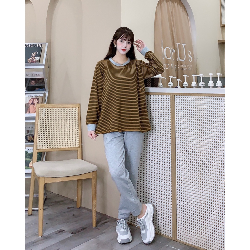 [Hàng loại 1]Bộ bầu sau sinh chất da cá cao cấp dày dặncó chỗ cho con ti có chun chỉnh quầnFree size 45-67kg