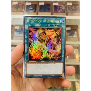 Thẻ Bài YugiOh! Mã GFTP-EN055 - Hieratic Seal of Supremacy - Ultra Rare - 1st Edition