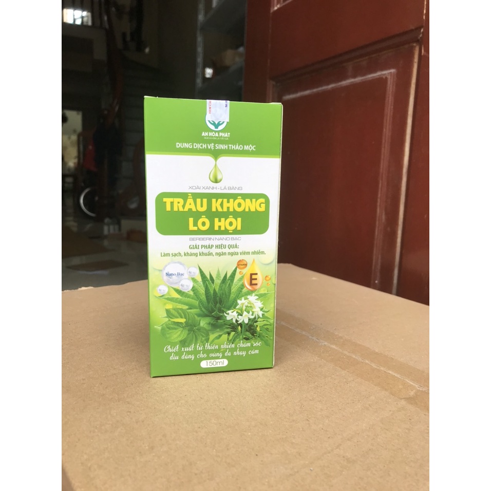Dung dịch vệ sinh trầu không, lô hội