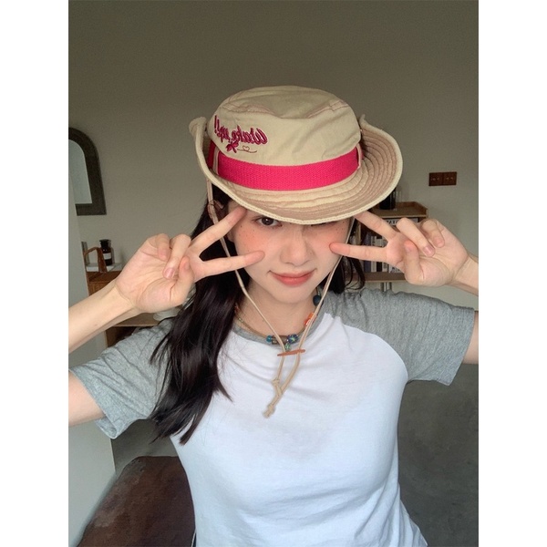 Nón Vành Nữ Kiểu Dáng Cao Bồi Thời Trang Cá Tính