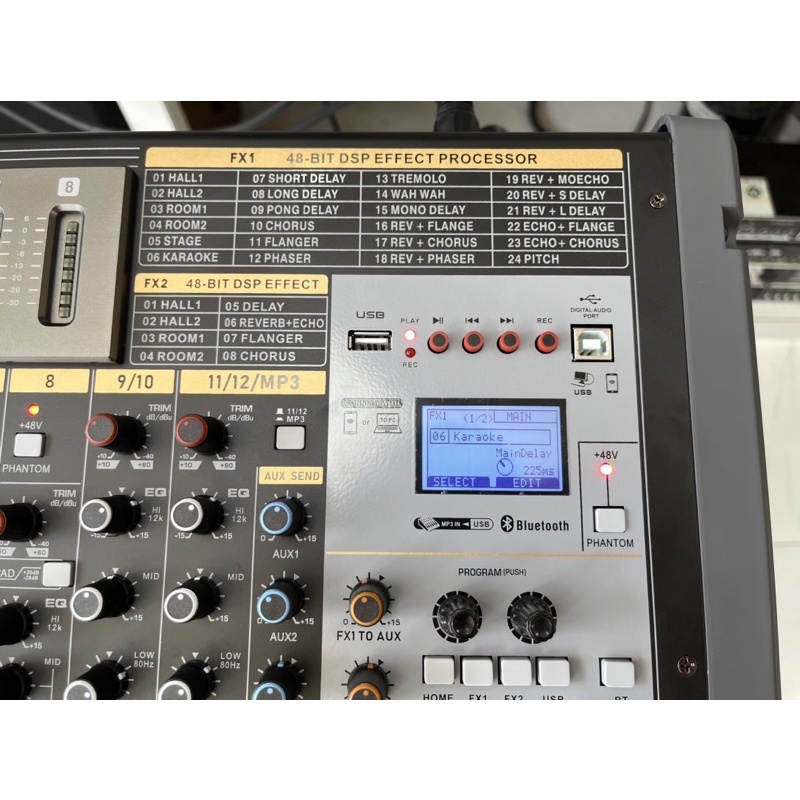 Bàn Mixer dB acoustic MXF12 hàng chính hãng 12 Line